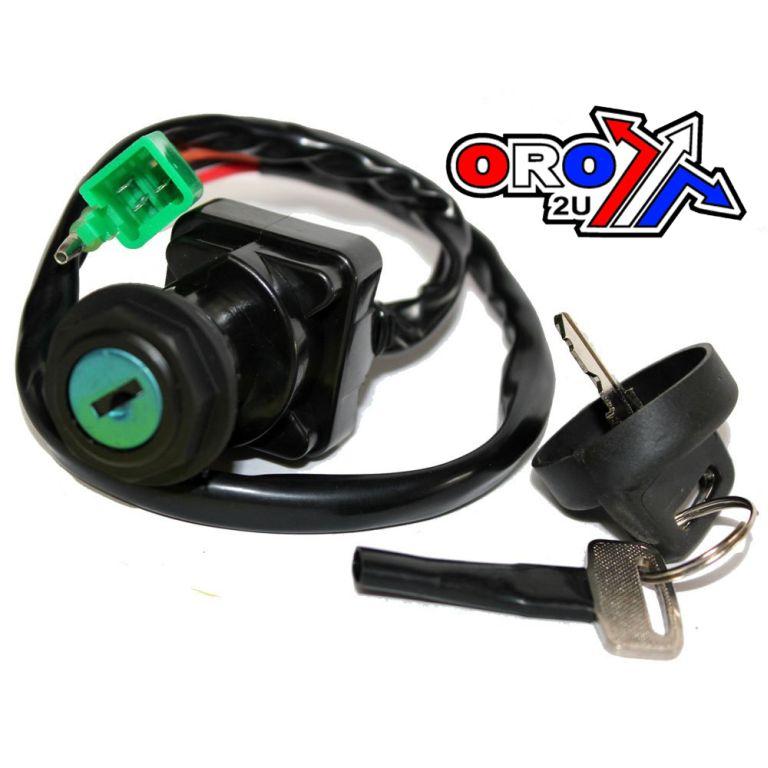 SWITCH IGNITION LT80 ATV, SUZUKI QUAD 37110-40B00 37110-40B01, LT-80 LT80 LT 80 Quadsport 1987-2006, LT-Z 50 Quadsport 2006-2017