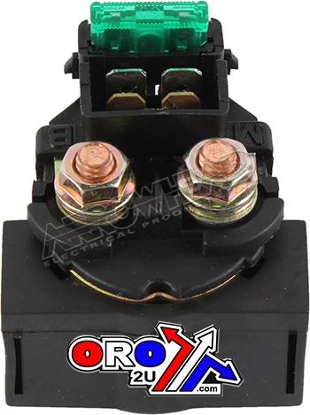 STARTER RELAY 12V KAW SUZUKI, ARROWHEAD 240-54020, SMU6083, VN1500 VULCAN 88 W/1470CC 1987-1995, VN800 VULCAN 800 W/805CC 1995-2005, ZX-6 NINJA ZX600 W/599C