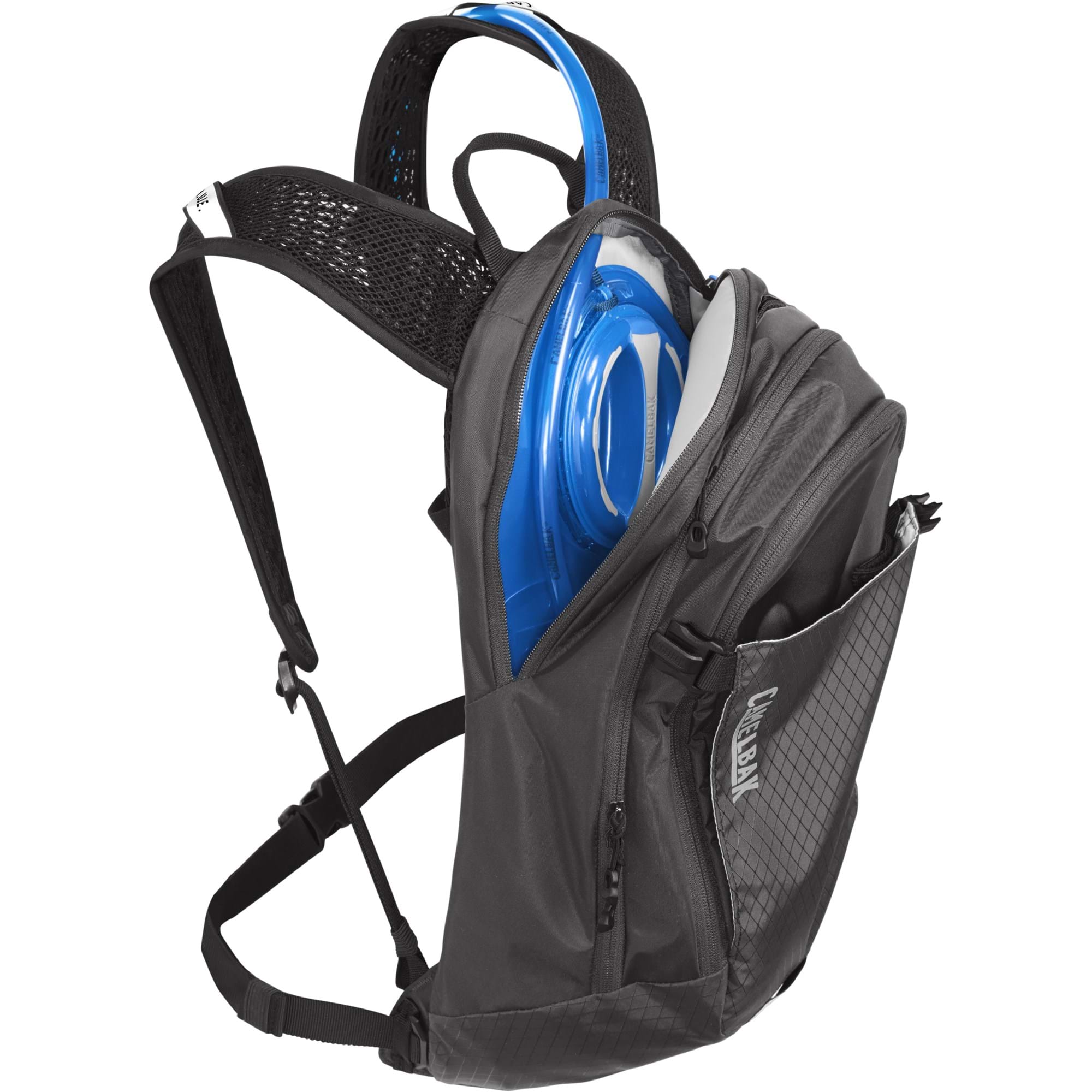 CAMELBAK WOMEN'S M.U.L.E. HYDRATION PACK 12L WITH 3L RESERVOIR 2022: CHARCOAL/BLACK CBWMULE