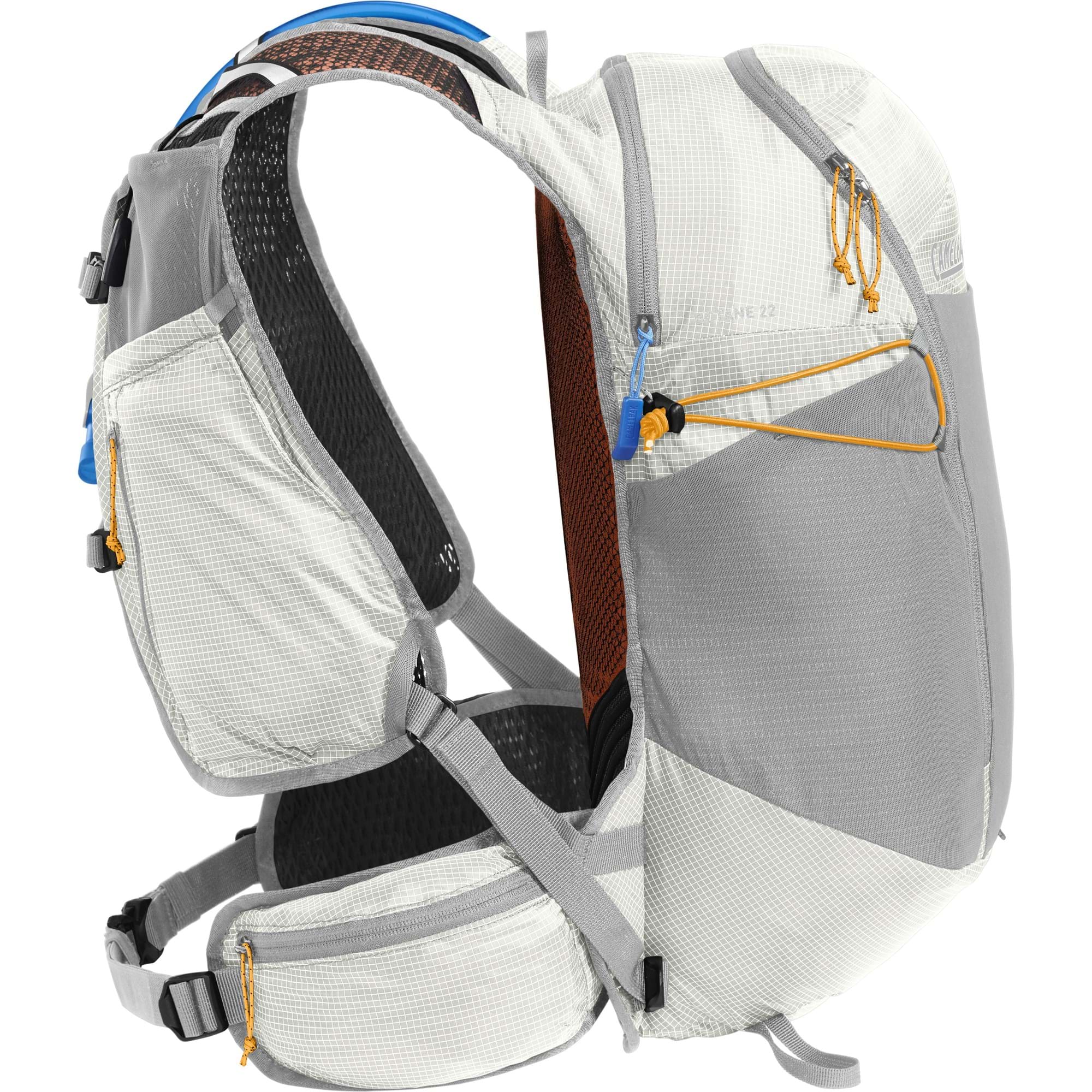 CAMELBAK OCTANE 22 FUSION 2L HYDRATION PACK 2023: VAPOR/APRICOT 22L CBOCT22