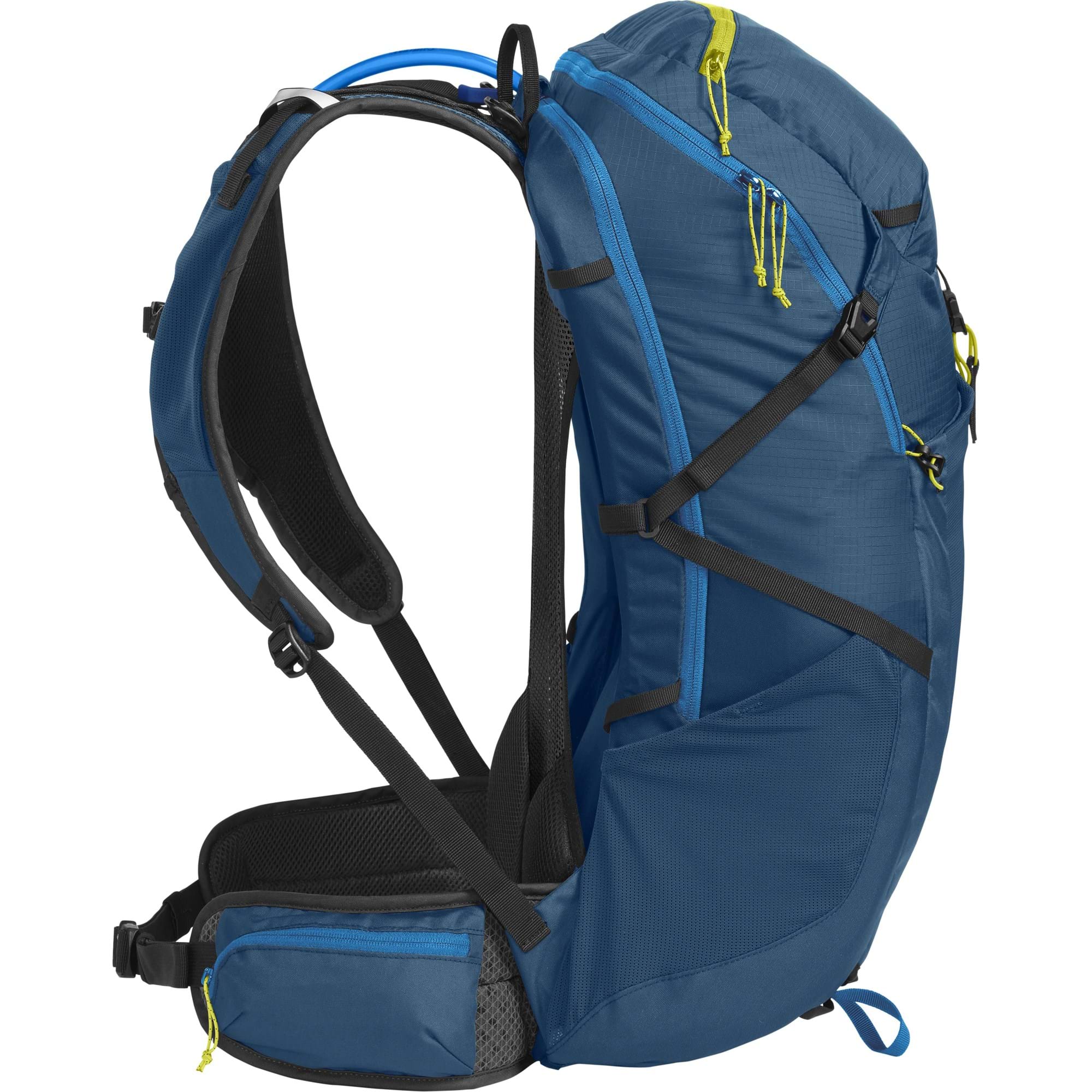 CAMELBAK FOURTEENER 32 HYDRATION PACK 2023: GIBRALTAR NAVY/SUMMER LIME 32L CBFOUR32