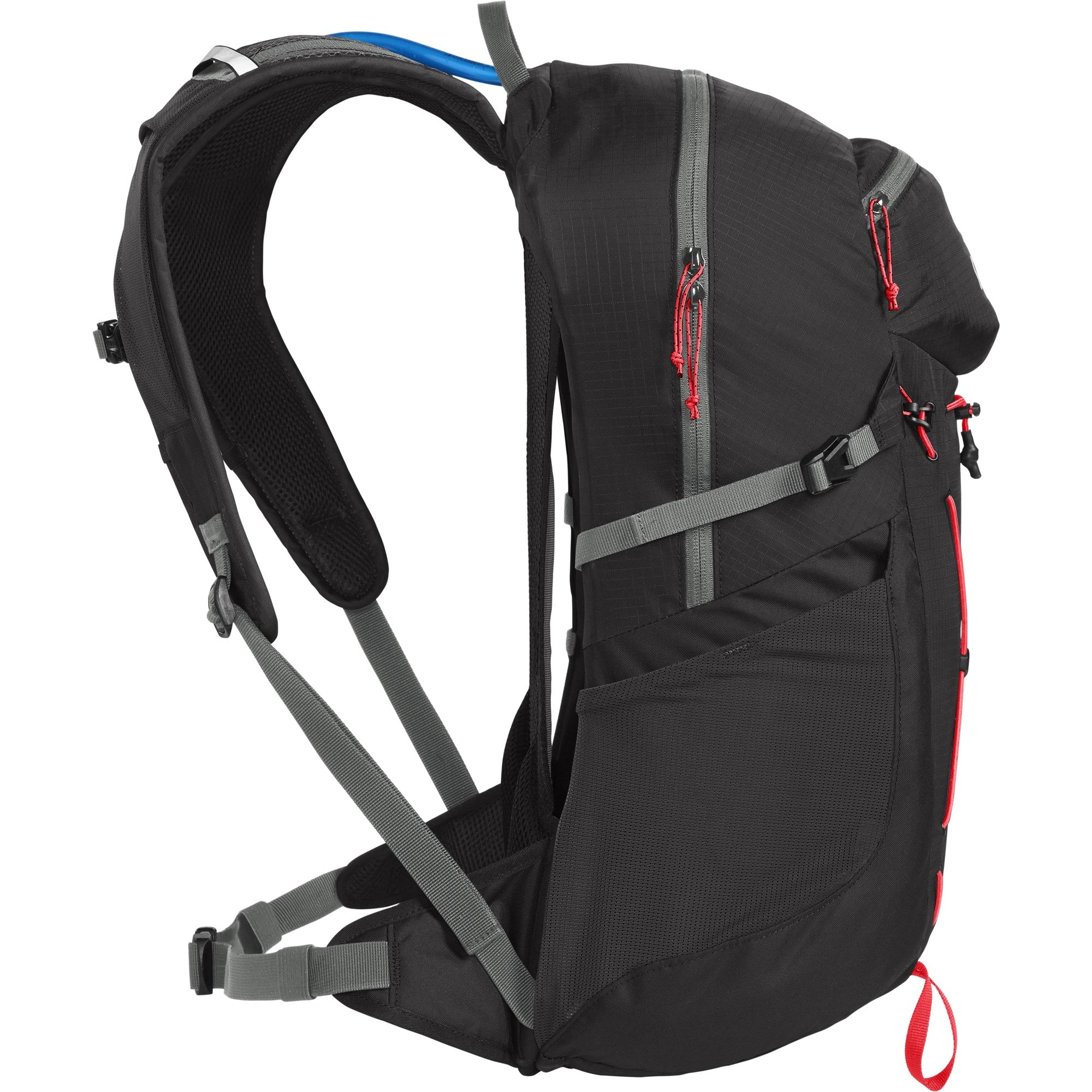 CAMELBAK WOMEN'S FOURTEENER 24 HYDRATION PACK 2023: BLACK/FIERY CORAL 24L CBWFOUR24