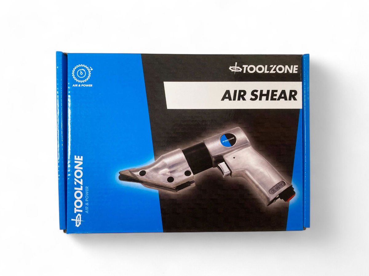 AIR METAL SHEARS CAPACITY 18 GAUGE WIDTH OF CUT 7/32 - TOOLZONE KDPAT022