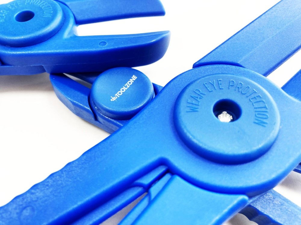 HOSE CLAMP PLIER SET 3pc FOR COOLANT FUEL AND VACUUM HOSES - TOOLZONE KDPAU004