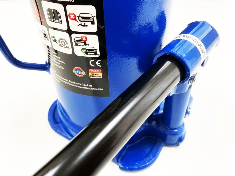 BOTTLE JACK 20 TON min height 242mm max height 452mm - TOOLZONE KDPAU151