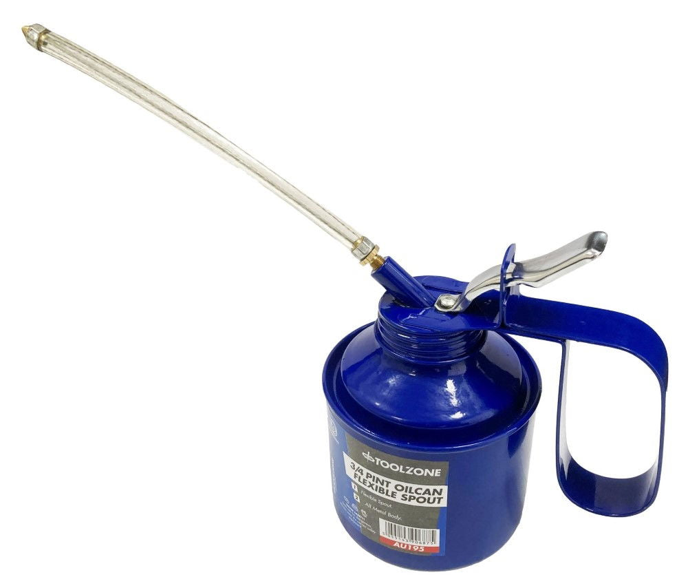 OIL CAN 1/4 pint with flexible spout - TOOLZONE KDPAU194