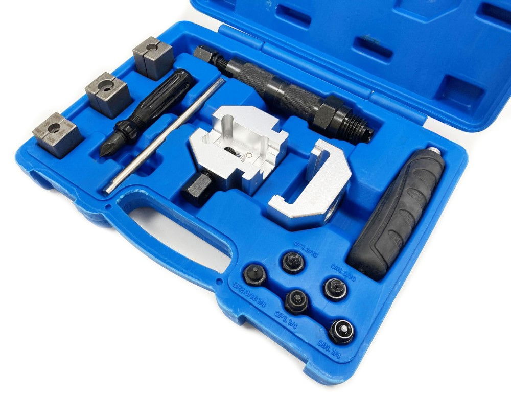 BRAKE PIPE FLARING TOOL TURRET TYPE FOR 3/16 4.75mm 5mm 6mm - TOOLZONE KDPAU382