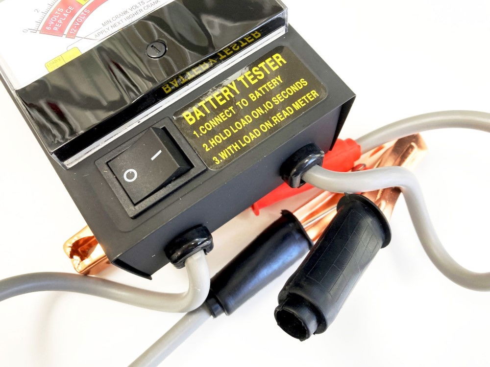BATTERY TESTER 6/12v 100A ANALOGUE DISPLAY 0-16vdc - TOOLZONE KDPBT030