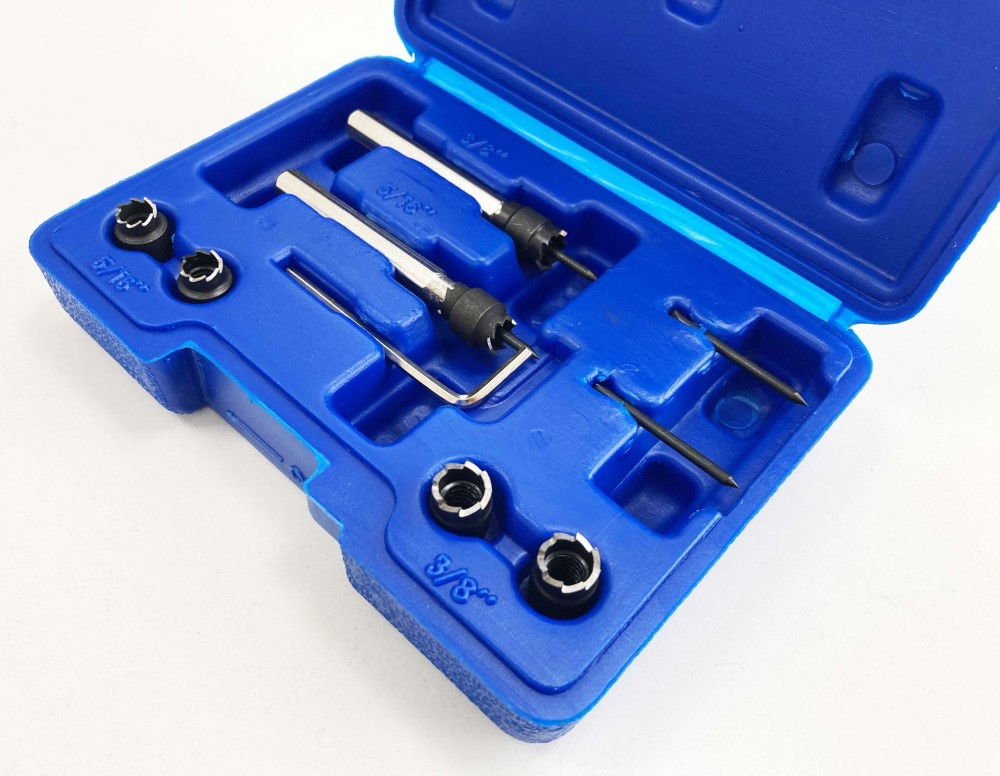 SPOT WELD CUTTER SET 9PC MASTER INTERCHANGEABLE HEADS - TOOLZONE KDPDR038