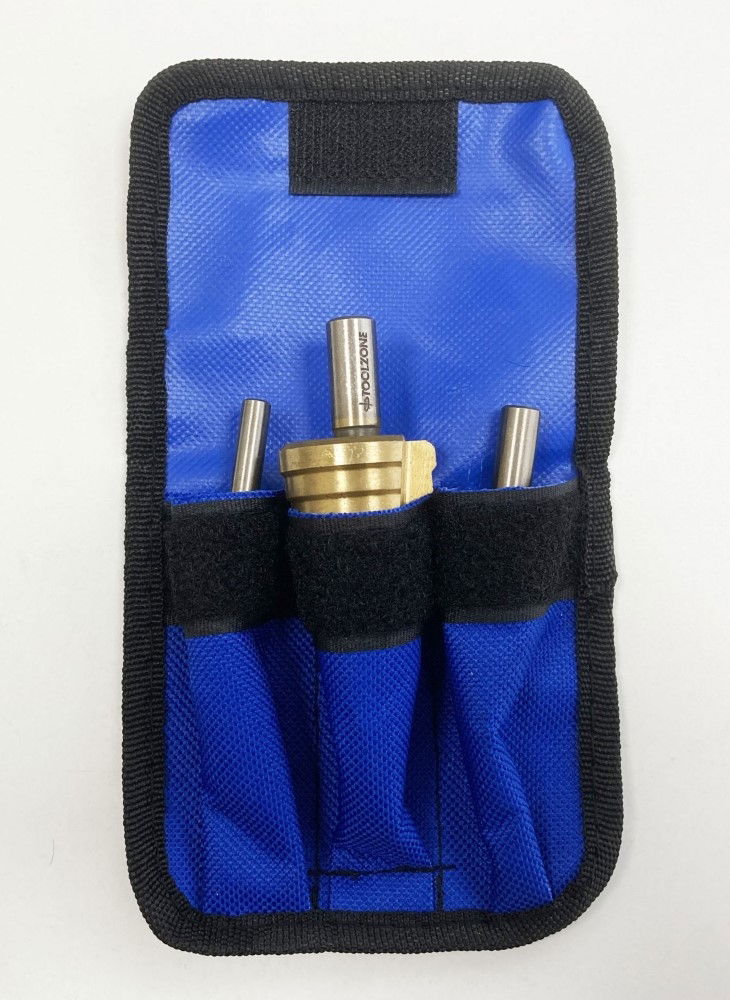 HSS STEP DRILL SET 3PC 4-32mm TITANIUM COATED - TOOLZONE KDPDR387
