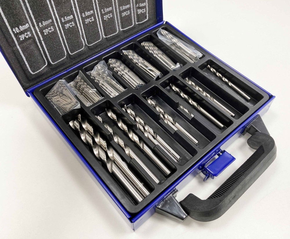 COBALT DRILL BIT SET 99PC 1.5-10mm M35 HSS - TOOLZONE KDPDR397