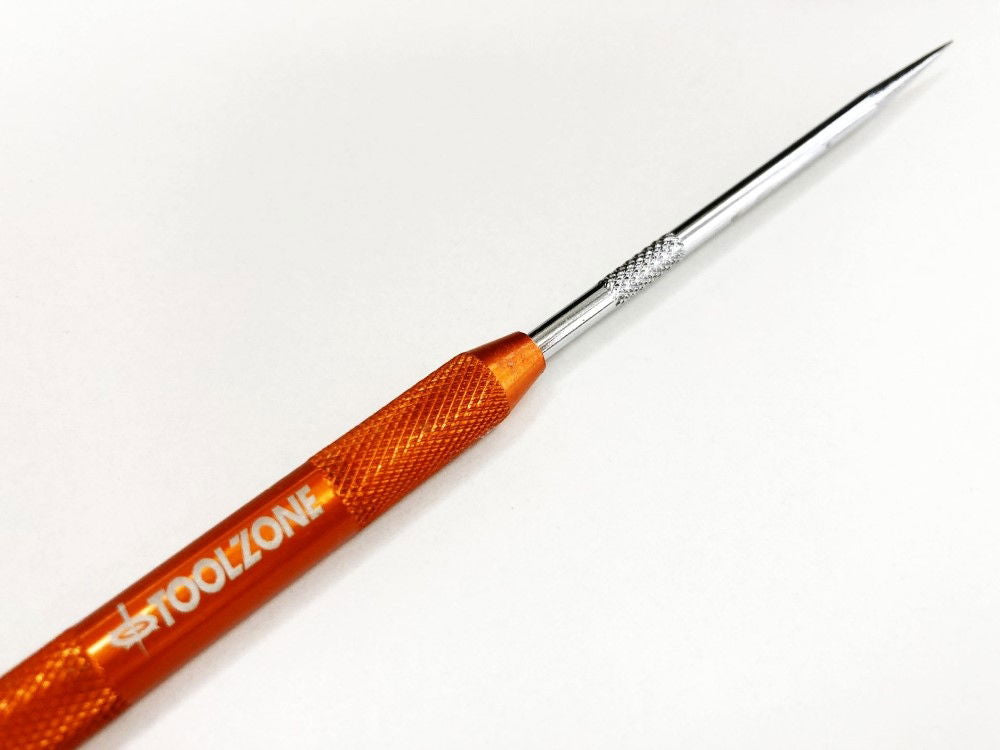 ENGINEERS SCRIBER 225mm STRAIGHT AND 90° TIP - TOOLZONE KDPHB190