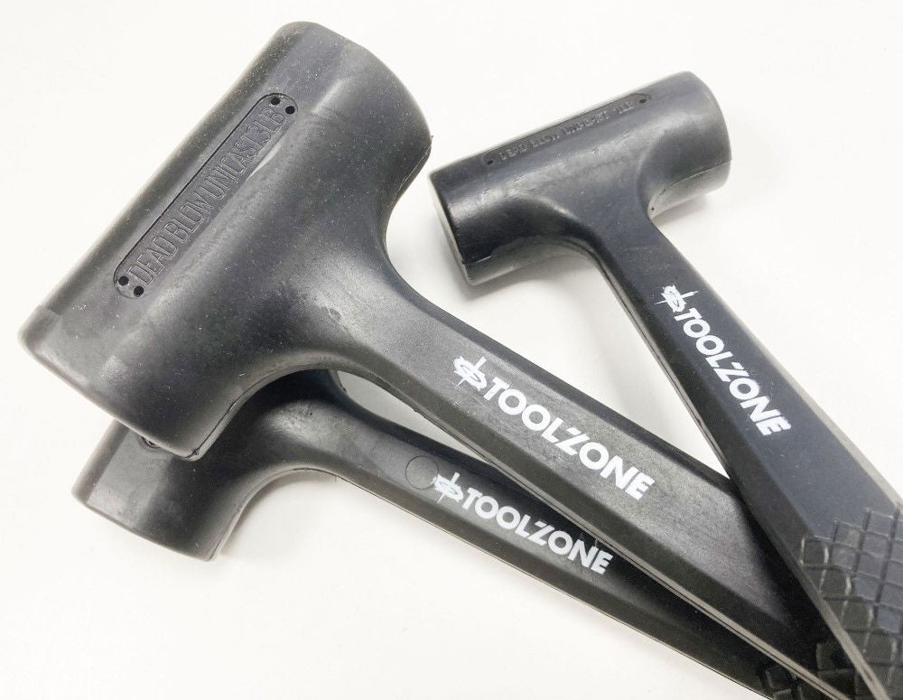 DEADBLOW HAMMER SET 3pc 1lb 2lb 3lb - TOOLZONE KDPHM002