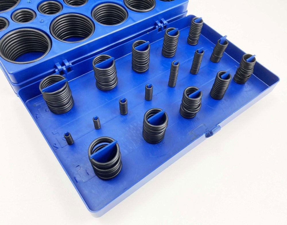 RUBBER O RING ASSORTMENT 419pc MM NITRILE IN CASE - TOOLZONE KDPHW131