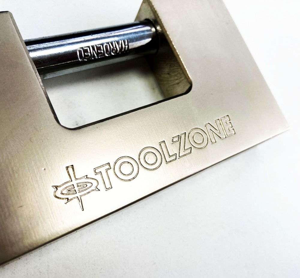 PADLOCK SHUTTER 100mm HEIGHT 60mm WITH 3 KEYS - TOOLZONE KDPLK011