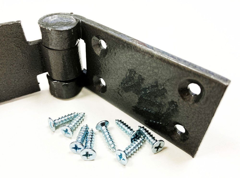 HASP AND STAPLE CAST IRON 5.5 x 1.5 WITH FIXINGS - TOOLZONE KDPLK103