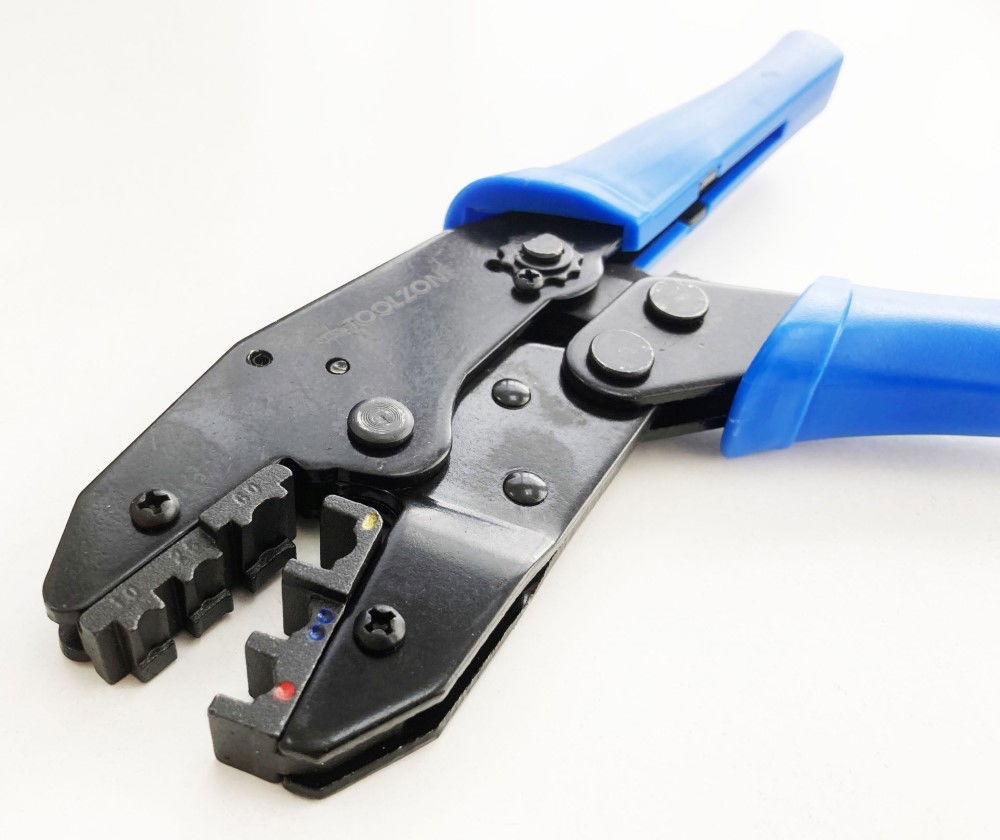CRIMPING TOOL SET 552PC WITH INSULATED TERMINALS AND ACCESSORIES - TOOLZONE KDPPL130