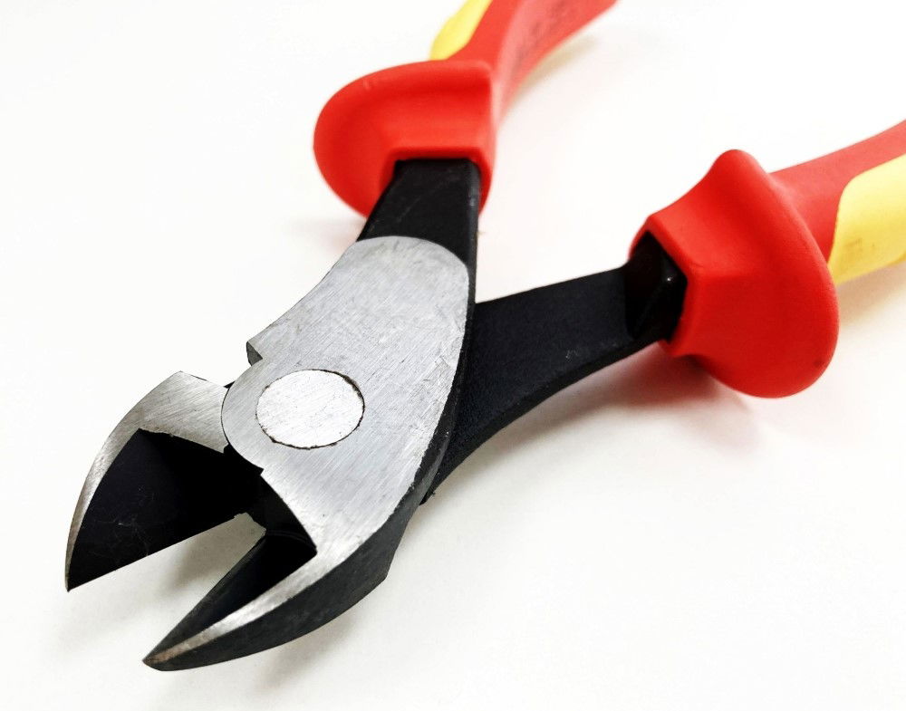 SIDE CUTTER PLIER VDE 7 1/2 6150 CRV STEEL 1000V - TOOLZONE KDPPL135