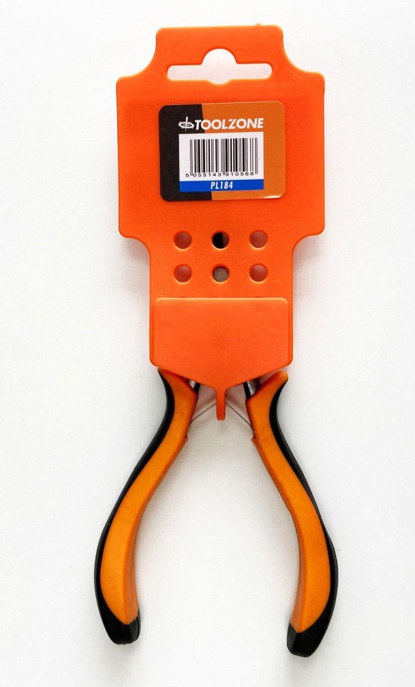 PRECISION SIDE CUT PLIERS LEAF SPRING CARBON STEEL - TOOLZONE KDPPL184
