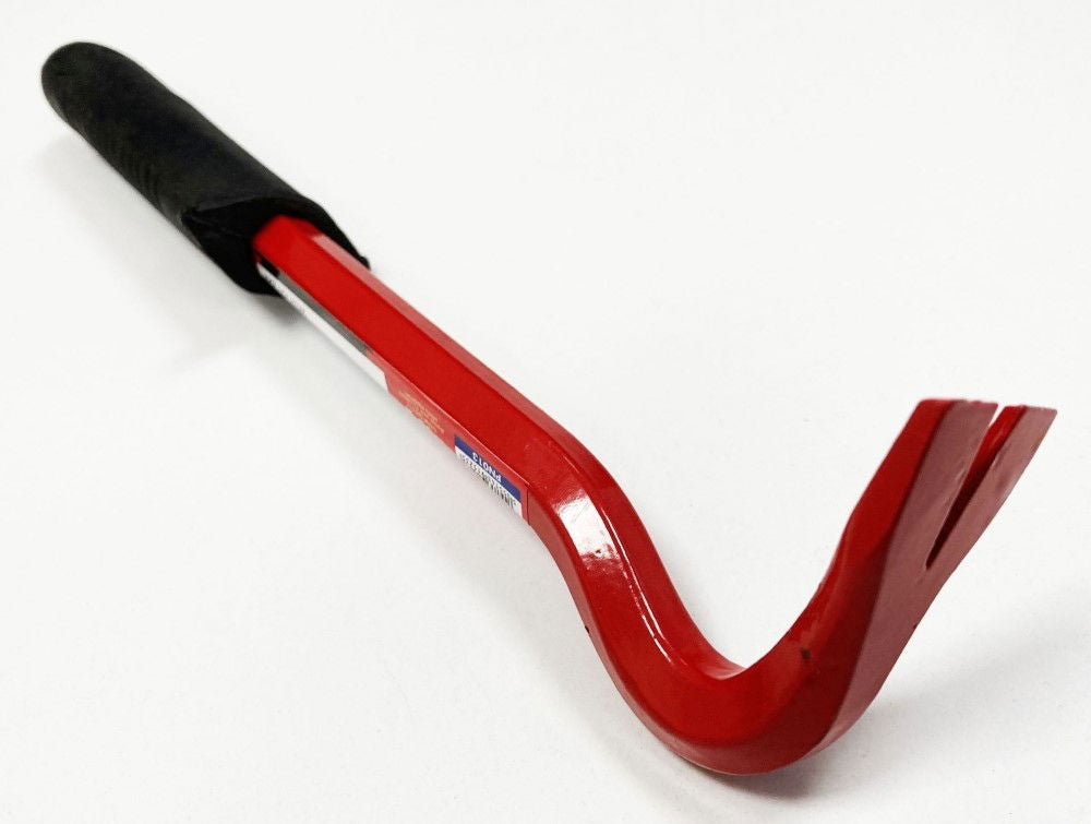 PRY BAR 10 SWAN NECK RUBBER HANDLE - TOOLZONE KDPPN013