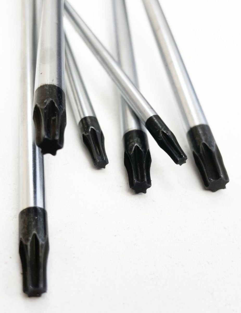 STAR SCREWDRIVER SET 6PC 250mm T10-T30 - TOOLZONE KDPSD089