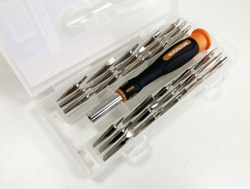 PRECISION SCREWDRIVER SET 31PC IN CASE 5/32 SHANK - TOOLZONE KDPSD106