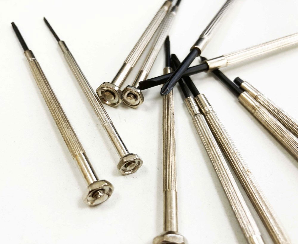 PRECISION SCREWDRIVER SET 11PC PHILLIPS 00-1 SLOT 1-3mm - TOOLZONE KDPSD211