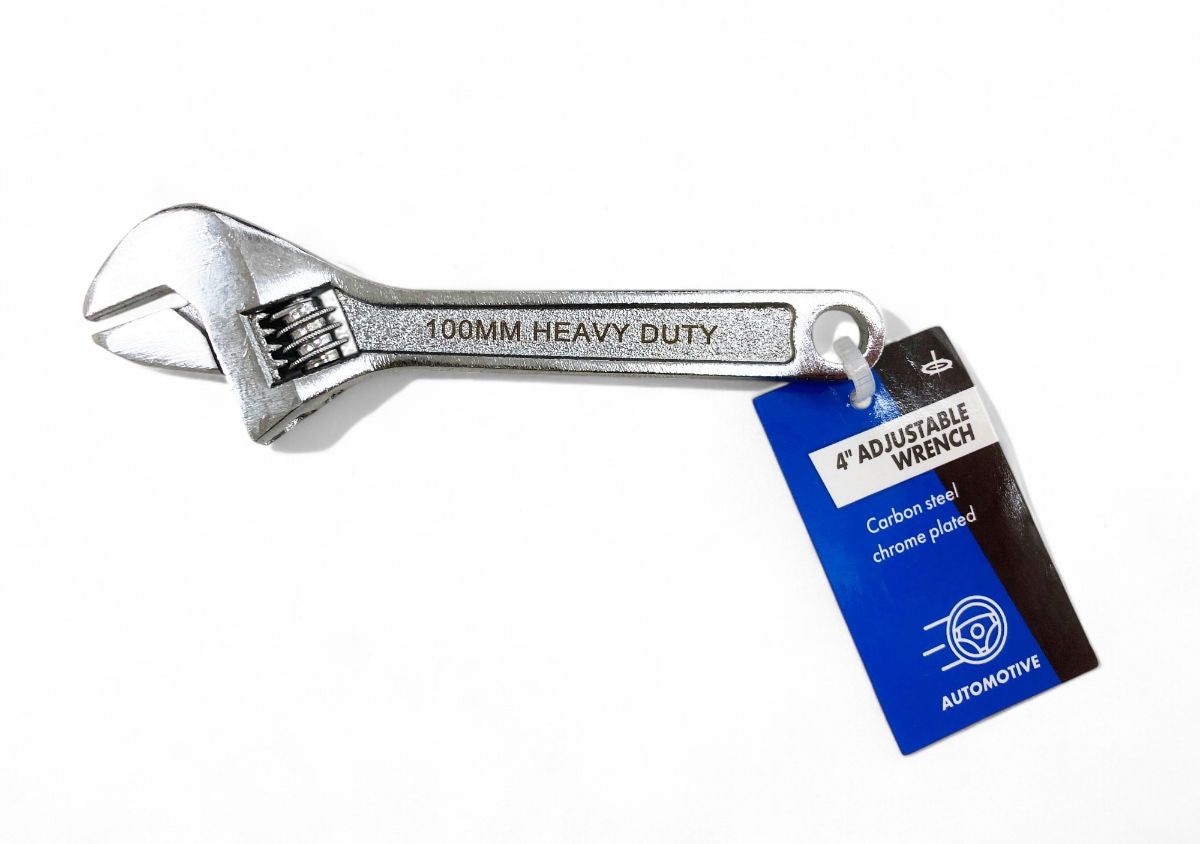 ADJUSTABLE SPANNER 4 MAX JAW 14mm CARBON STEEL CHROME PLATED - TOOLZONE KDPSP041