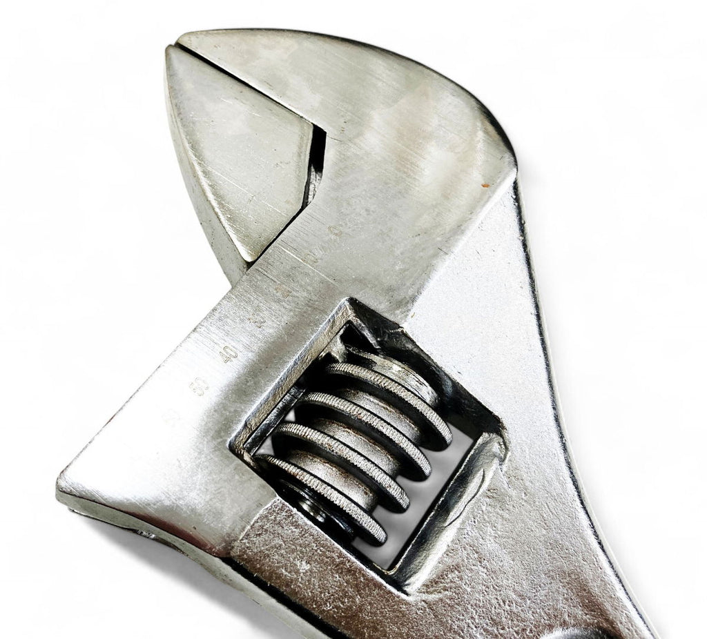 ADJUSTABLE SPANNER 24 MAX JAW 58mm DROP FORGED CHROME PLATED - TOOLZONE KDPSP048