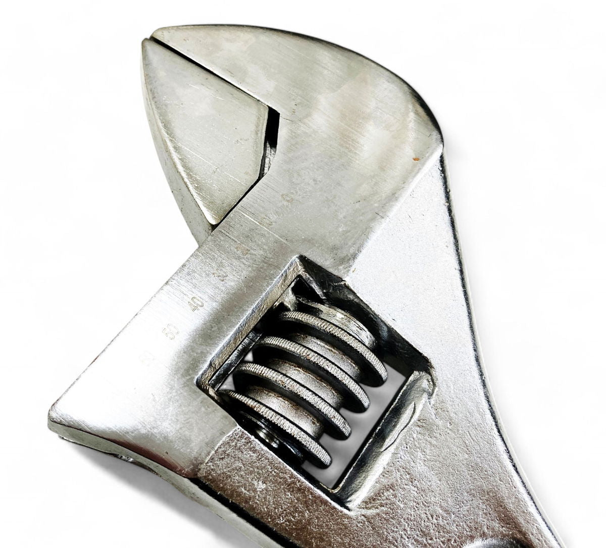 ADJUSTABLE SPANNER 24 MAX JAW 58mm DROP FORGED CHROME PLATED - TOOLZONE KDPSP048