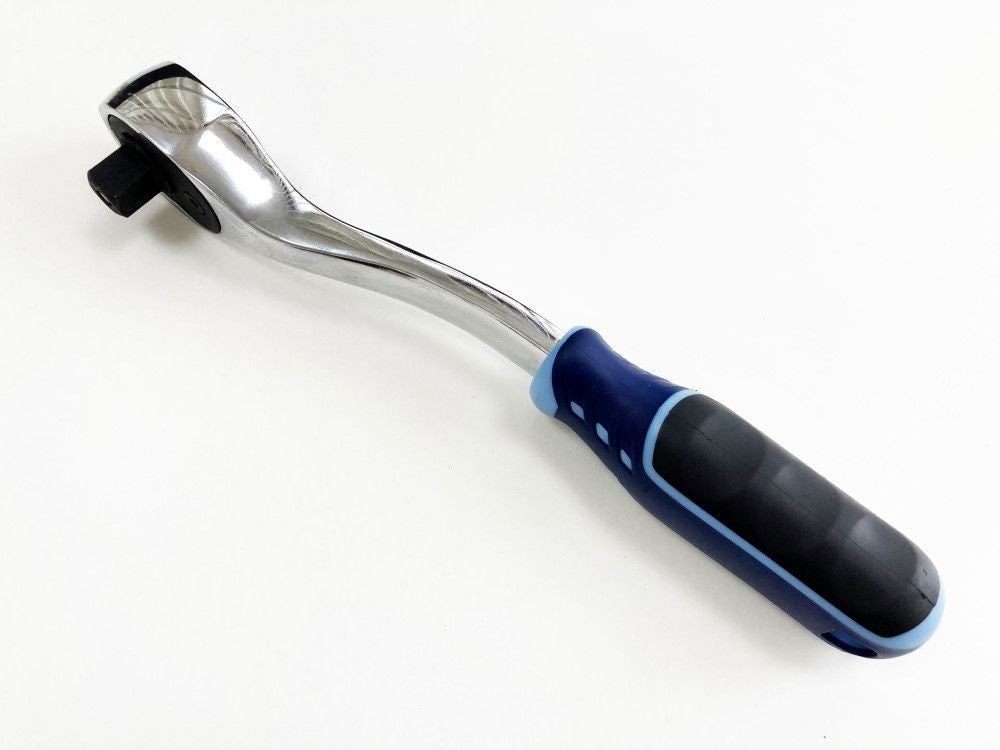 RATCHET HANDLE 3/8 DRIVE 90 TEETH 3 COLOUR CRV - TOOLZONE KDPSS231