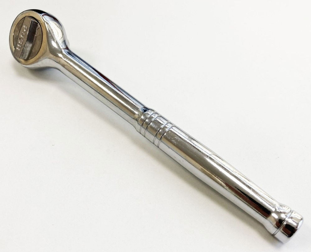RATCHET HANDLE 3/8 DRIVE POLISHED CHROME QUICK RELEASE - TOOLZONE KDPSS240