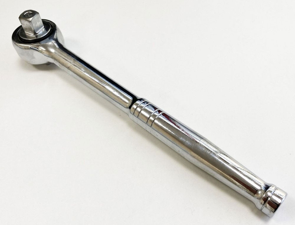 RATCHET HANDLE 1/2 DRIVE POLISHED CHROME QUICK RELEASE - TOOLZONE KDPSS241