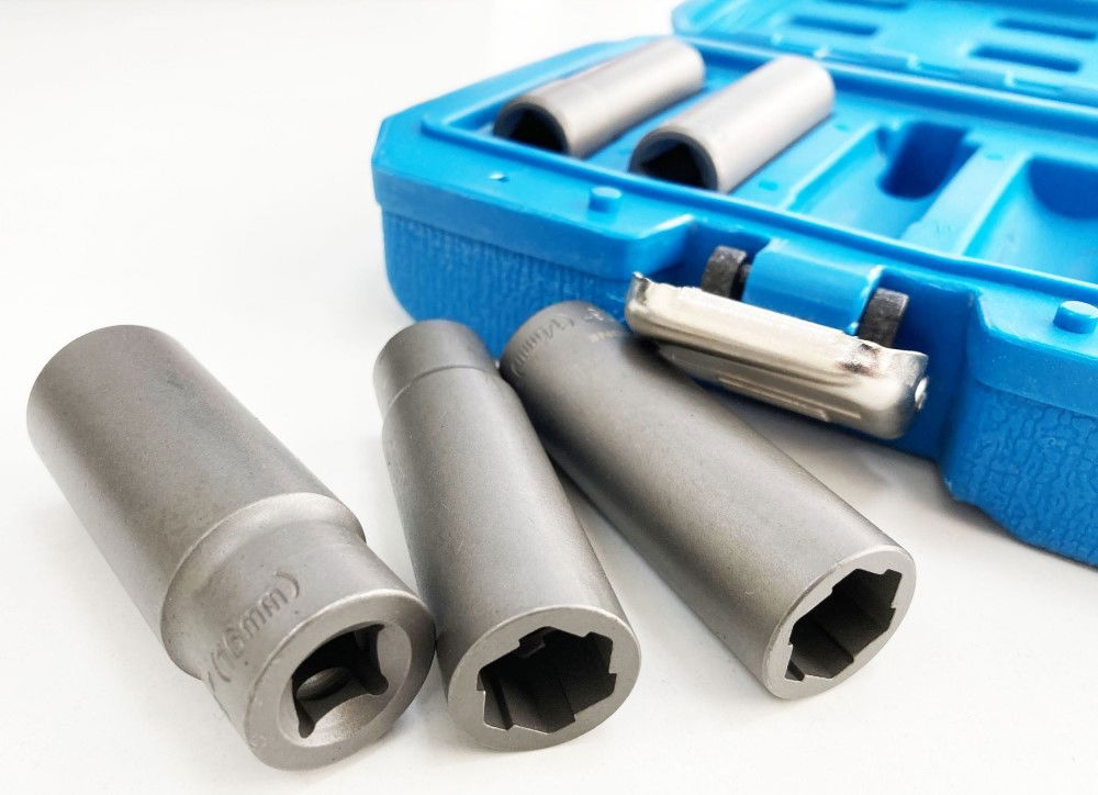 DEEP BOLT EXTRACTOR SET 5 PIECES 3/8 DRIVE 10mm-16mm CHROME MOLYBDENUM - TOOLZONE KDPSS287