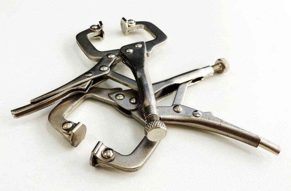 LOCKING C CLAMP SET MINI 2 PIECE 4 - TOOLZONE KDPWH041