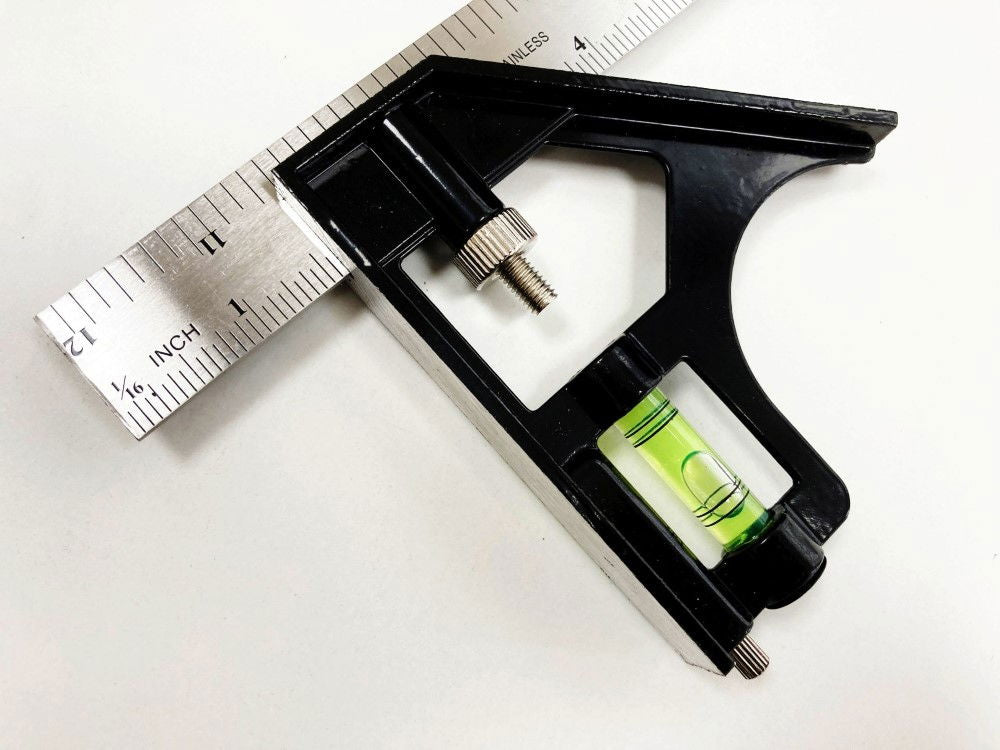 COMBINATION SQUARE 12 METRIC AND IMPERIAL - TOOLZONE KDPWW016