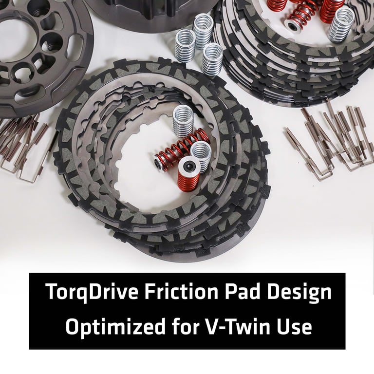 CLUTCH KIT CORE MANUAL TORQ DRIVE 11-24 AMERICAN V-TWIN REKLUSE RMS-7115005