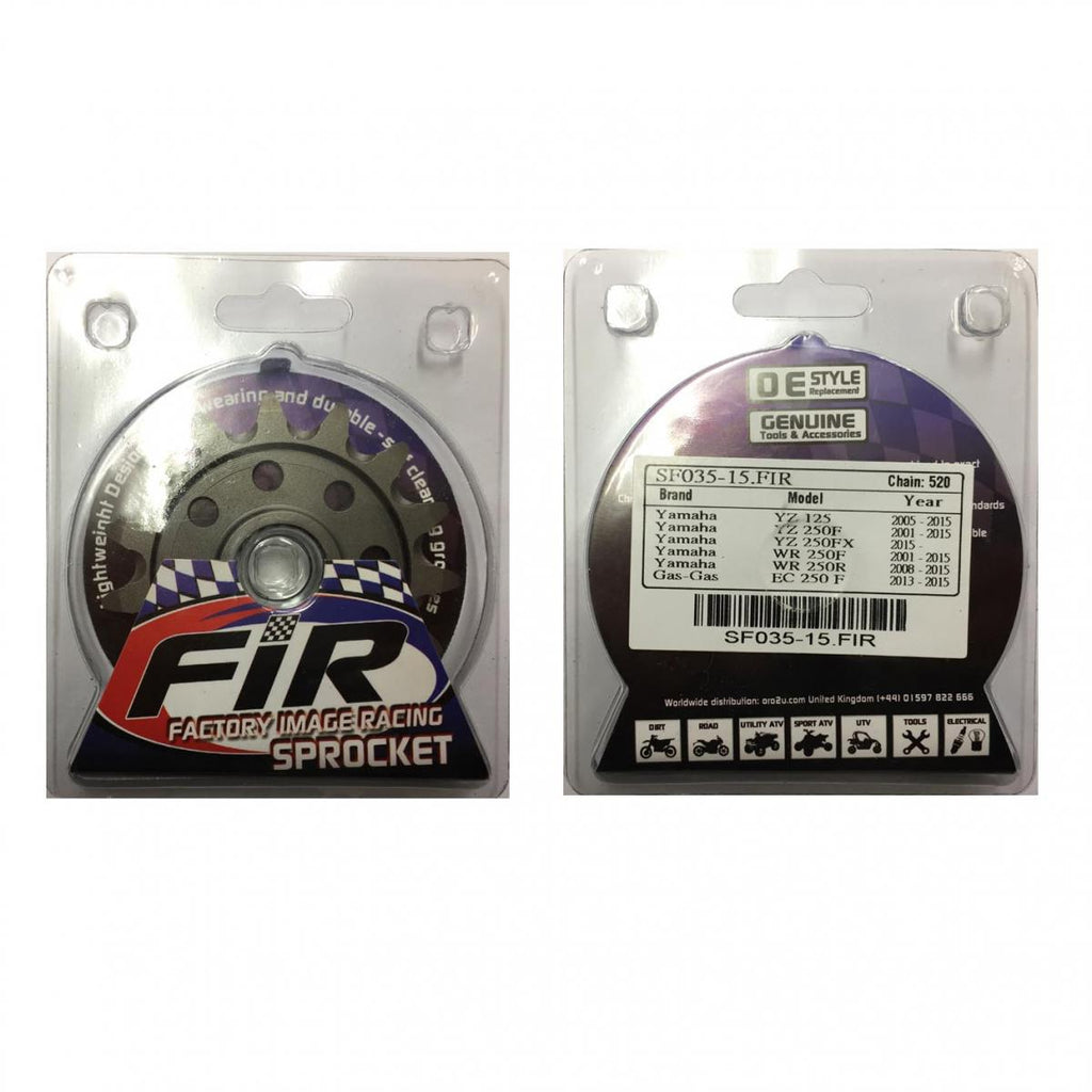 FRONT SPROCKET GROOVE & LIGHT JRF1590, JTF1590.1.15