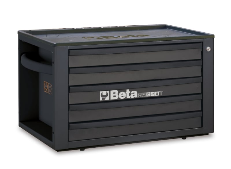 Portable Tool Chest with 5 Drawers and Centralized Lock - Beta Tools RSC23T-O