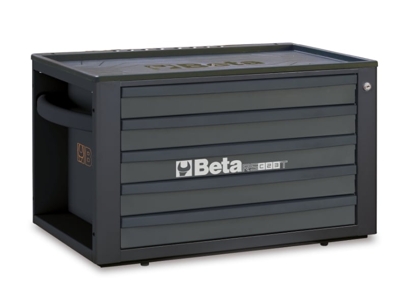 Portable Tool Chest with 5 Drawers and Centralized Lock - Beta Tools RSC23T-A