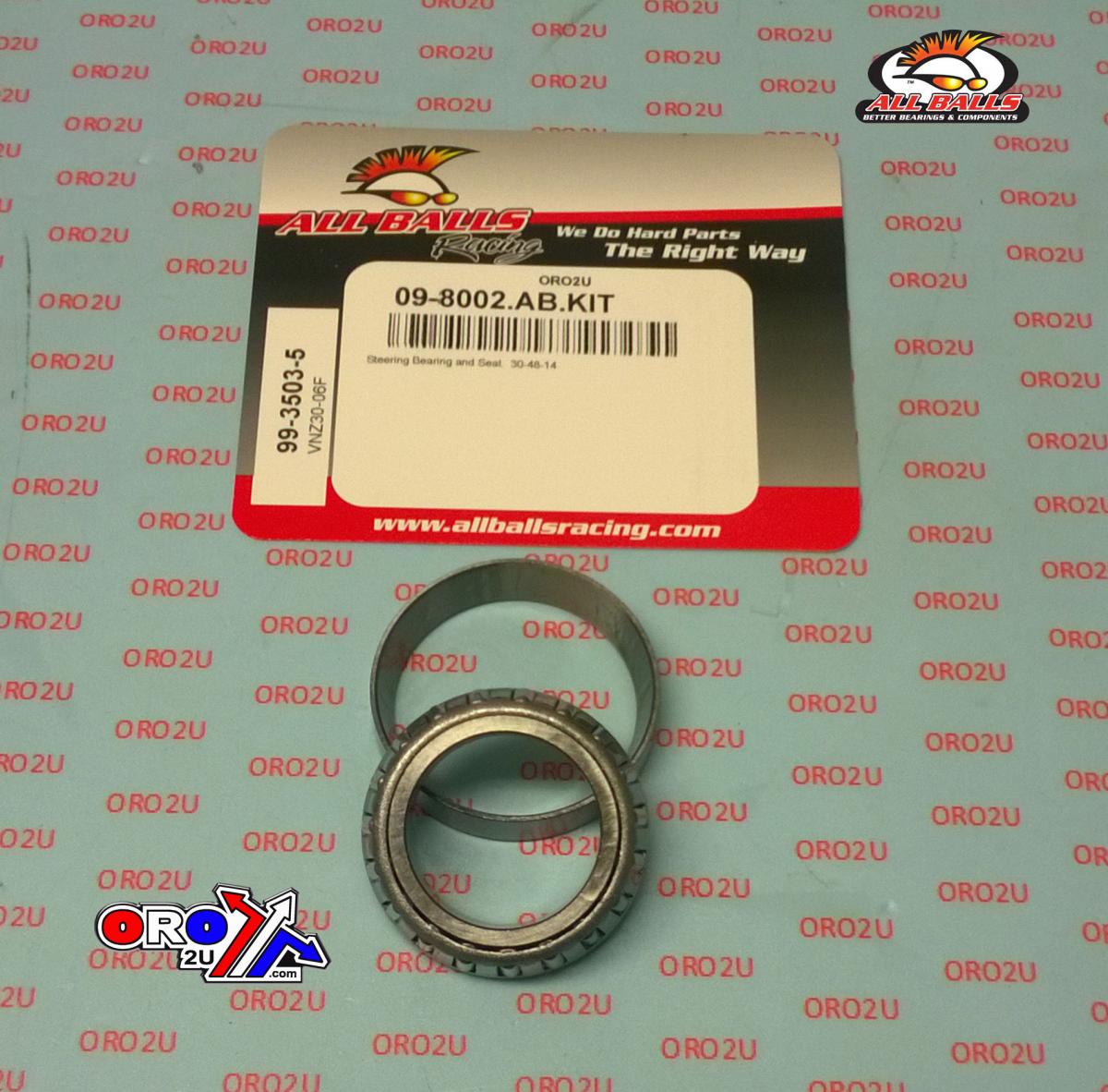 BEARING TAPER & SEAL KIT, ALLBALLS 99-3503-5, 30x48x14