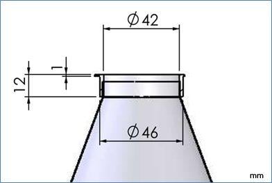 TWIN AIR TANK FUEL FILTER KTM, TWIN AIR 160642 SCREW CAP