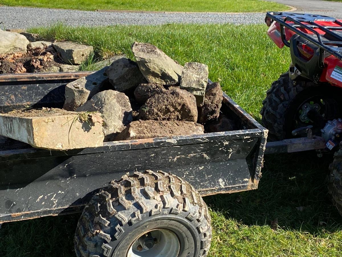 ATV BOX TRAILER 600KG 2Wheel, QUAD BIKE TRAILER / GREEN, EXTRA CARRIAGE CHARGE!!