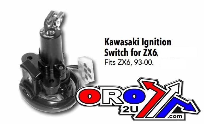 SWITCH IGNITION ZX6/ZX600E, 21-5249 1993-2000, 27005-1180