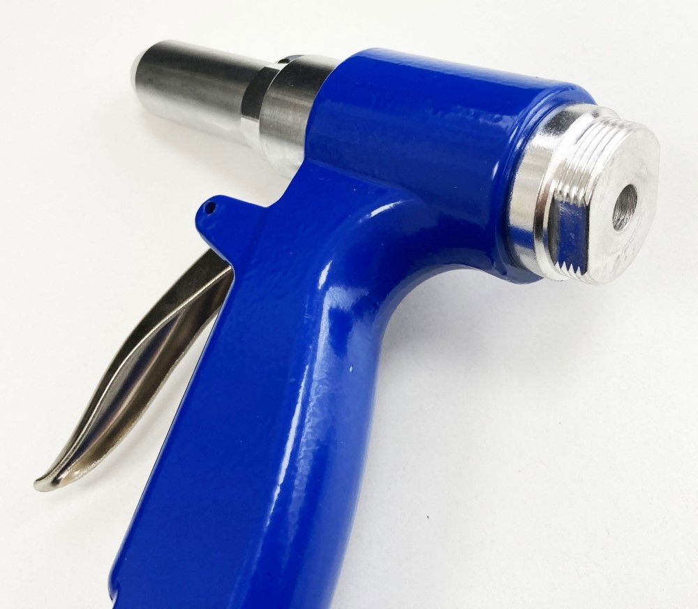 AIR HYDRAULIC RIVETER 3/16 CE APPROVED NOZZLE SIZES 2.4/3.2/4.0/4.8mm AIR INLET 1/4 bsp - TOOLZONE KDPAT075