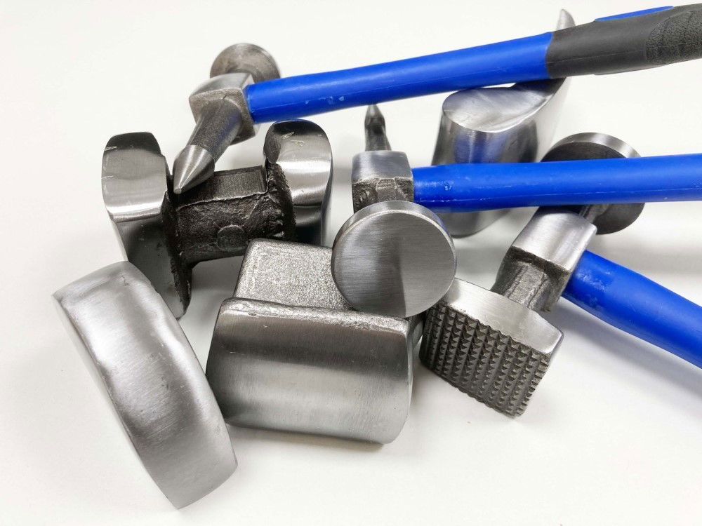 BODY REPAIR KIT 7pc FIBRE GLASS HANDLES - TOOLZONE KDPAU232