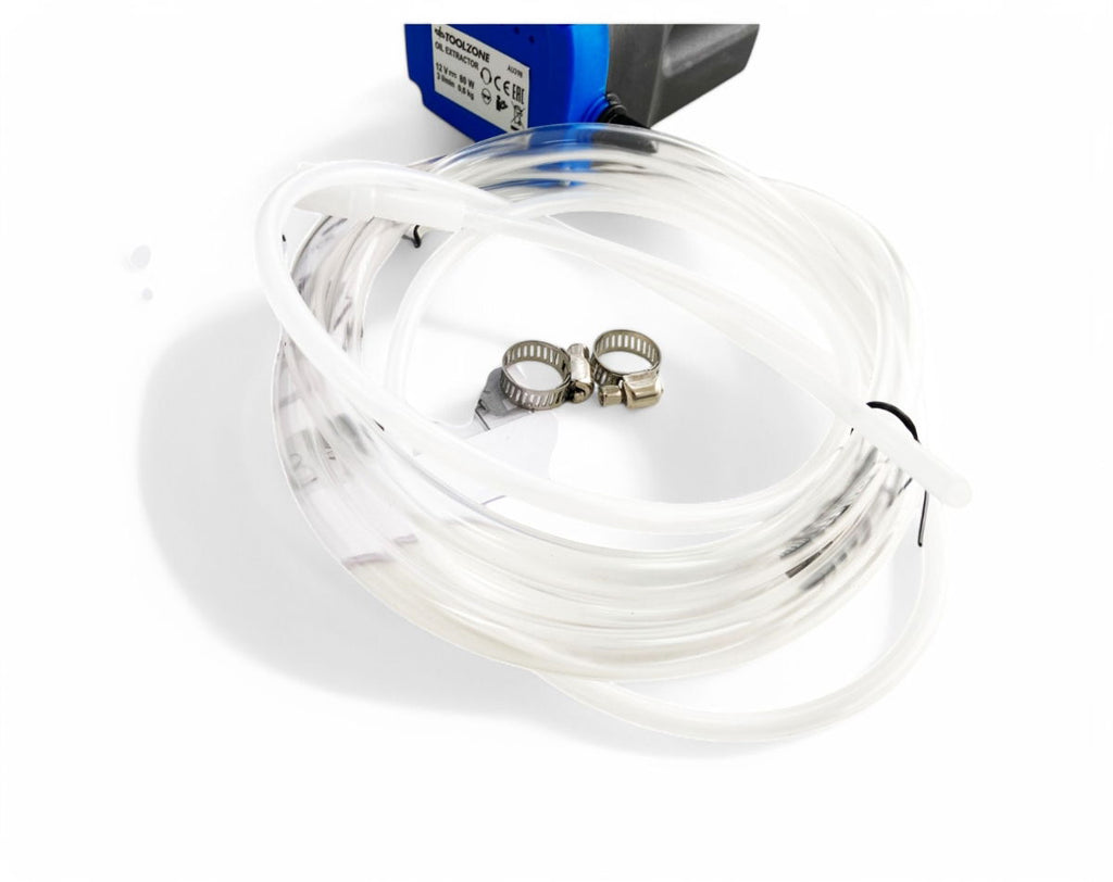 OIL EXTRACTOR PUMP 12 volt WITH ACCESSORIES - TOOLZONE KDPAU398