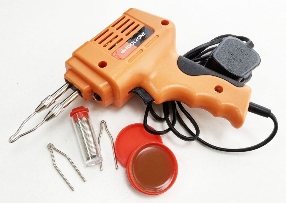 SOLDER GUN 175 watt WITH LED LIGHT KIT - TOOLZONE KDPHB328