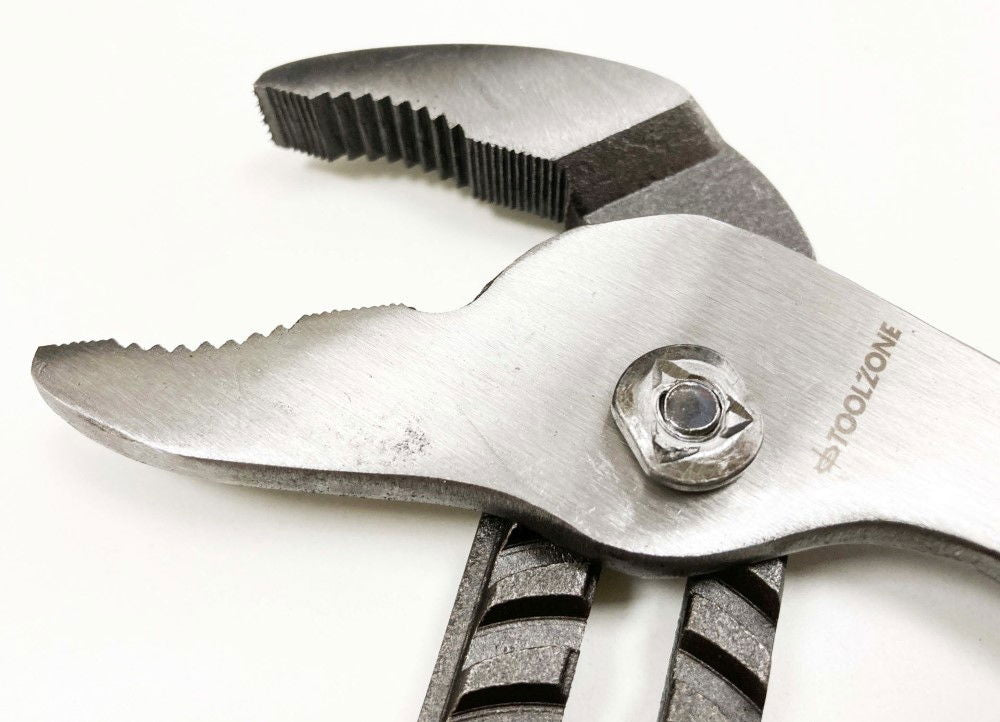 WATER PUMP PLIERS 12 SATIN FINISH GROOVE JOINT - TOOLZONE KDPPL161