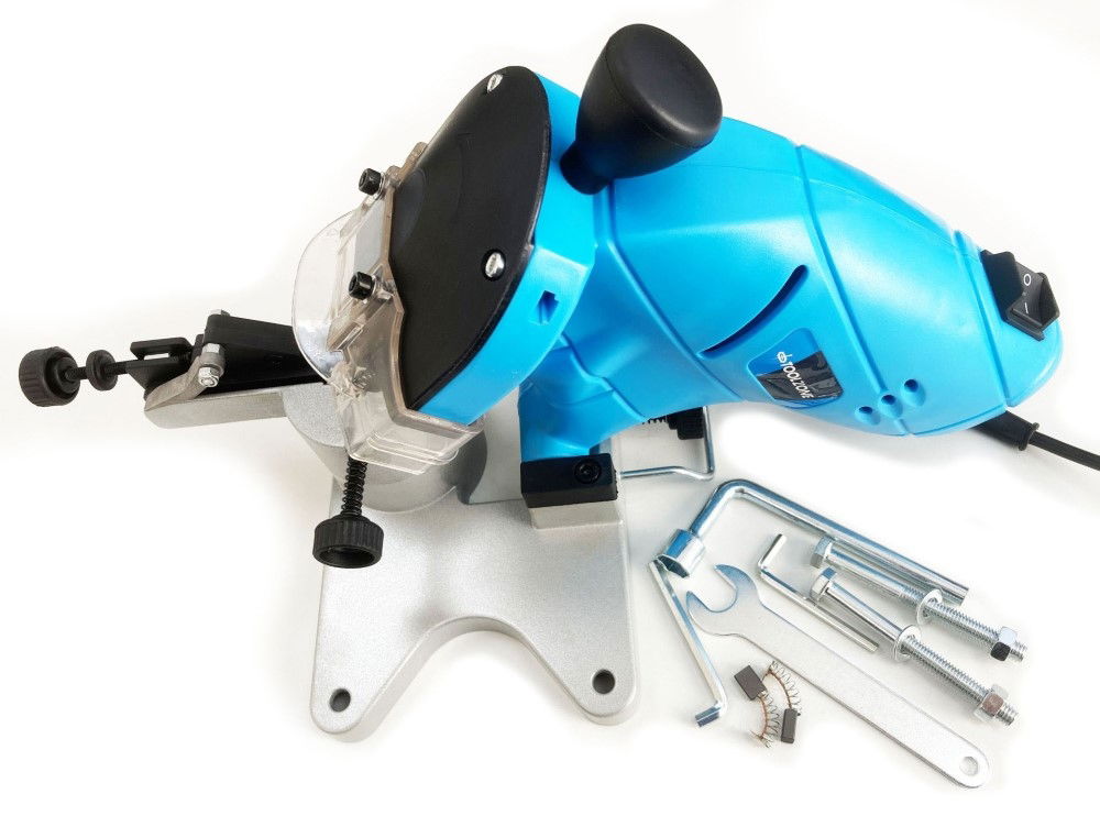 ELECTRIC CHAIN SAW SHARPENER 130W 230V 100 x 10 x 3.5mm DISC - TOOLZONE KDPPW010